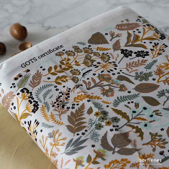 Cotton Voile - BLACK HEARTS - European Import - Oeko-Tex® - Ochre Yellow Cotton Voile - BLACK HEARTS - European Import - Oeko-Tex® - Ochre Yellow
