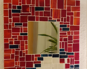 Mosaikspiegel-Abstrakt