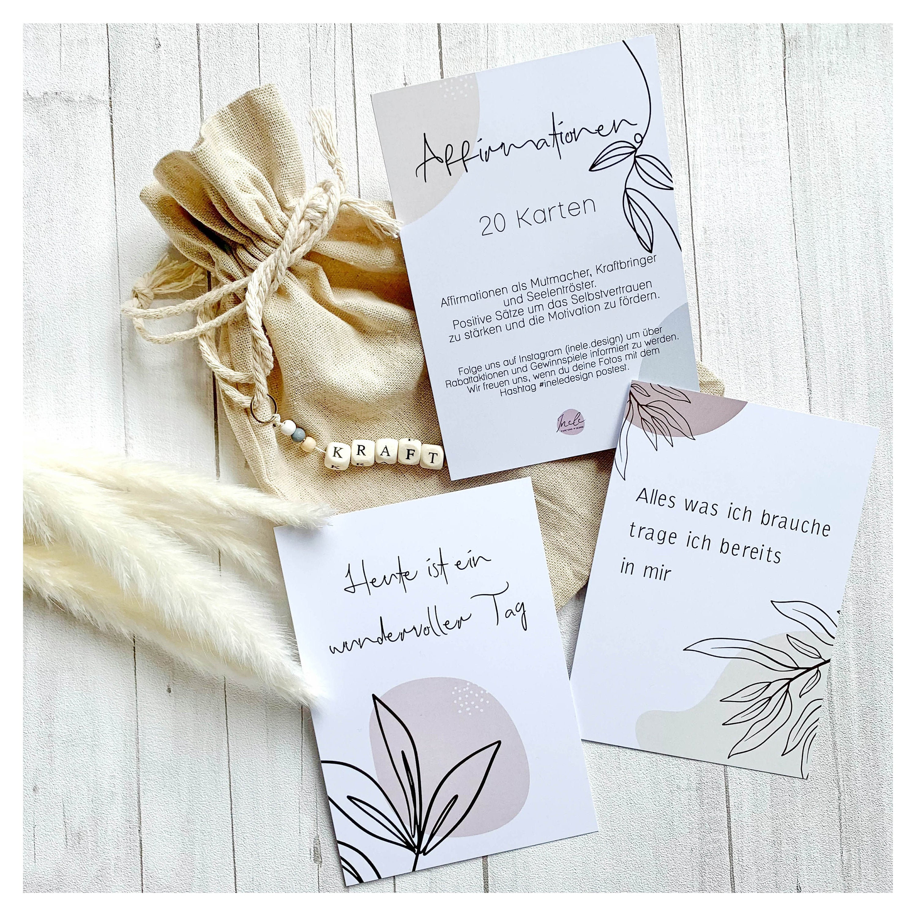 GIFTSFARM Badass Affirmationskarten – 60 Motivierende Karten Für Frauen, Tägliche Inspiration