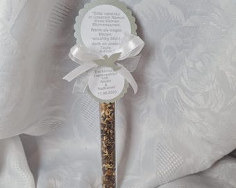 Presente de convidado sementes de flores reunião de borboleta para comunhão batismo confirmação ouro branco