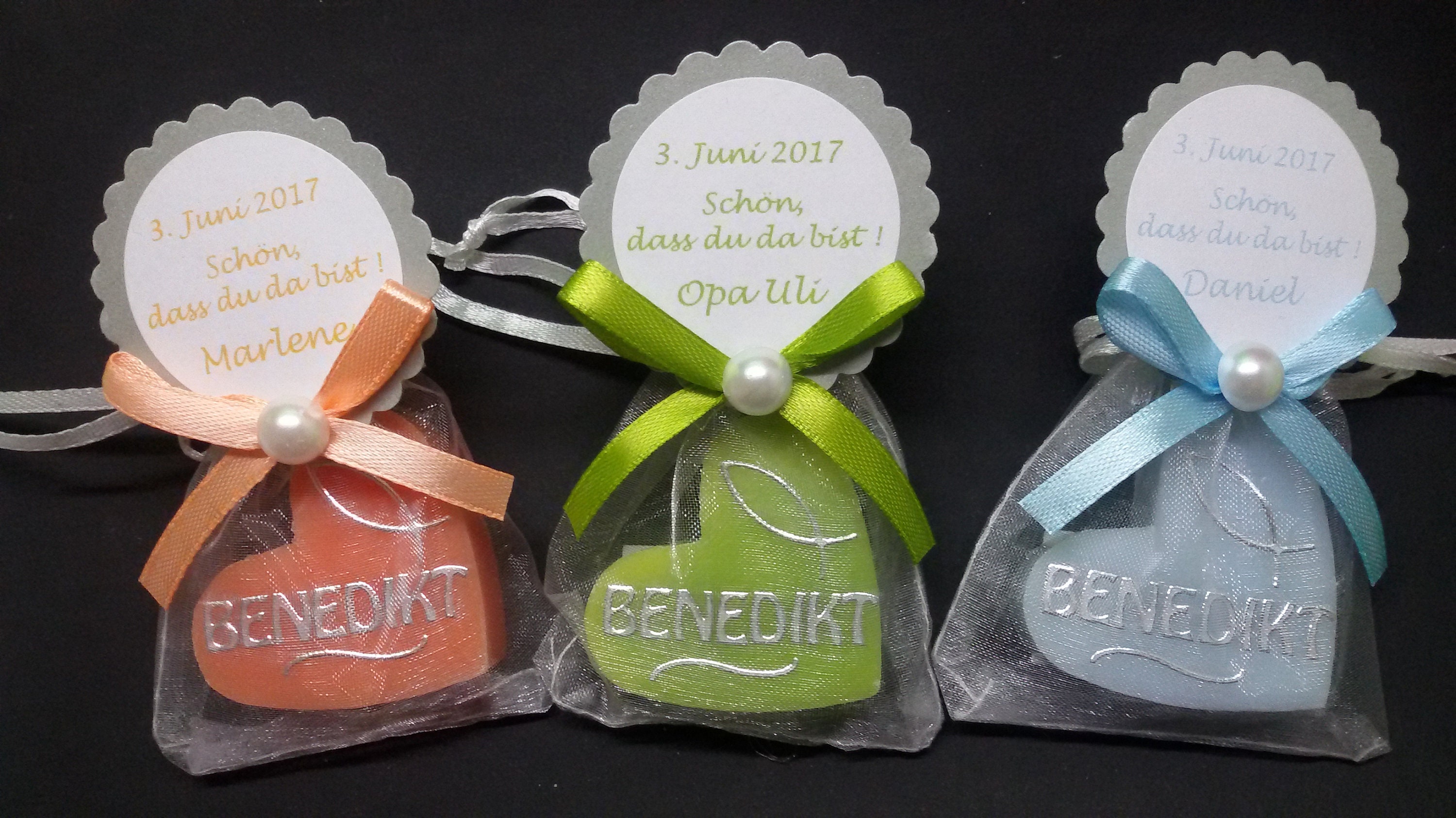 Gastgeschenk Platzkarte Seife Hochzeit Kommunion Etsy.de