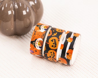 Washi Tape, Halloween, 3 pieces, 1,5cmx3m