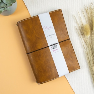 Travelers Journal, brown, different sizes, faux leather