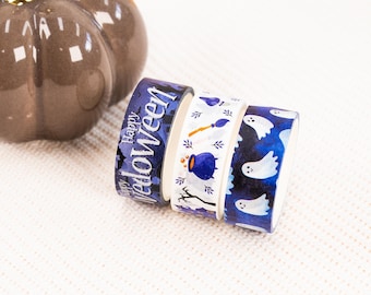 Washi Tape, Halloween, 3 pieces, 1,5cmx3m