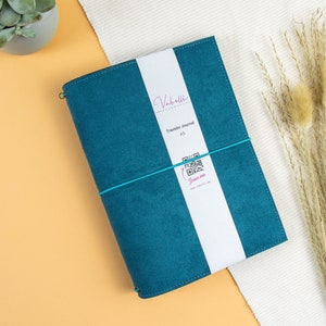 Travelers Journal, petrol, different sizes, faux leather