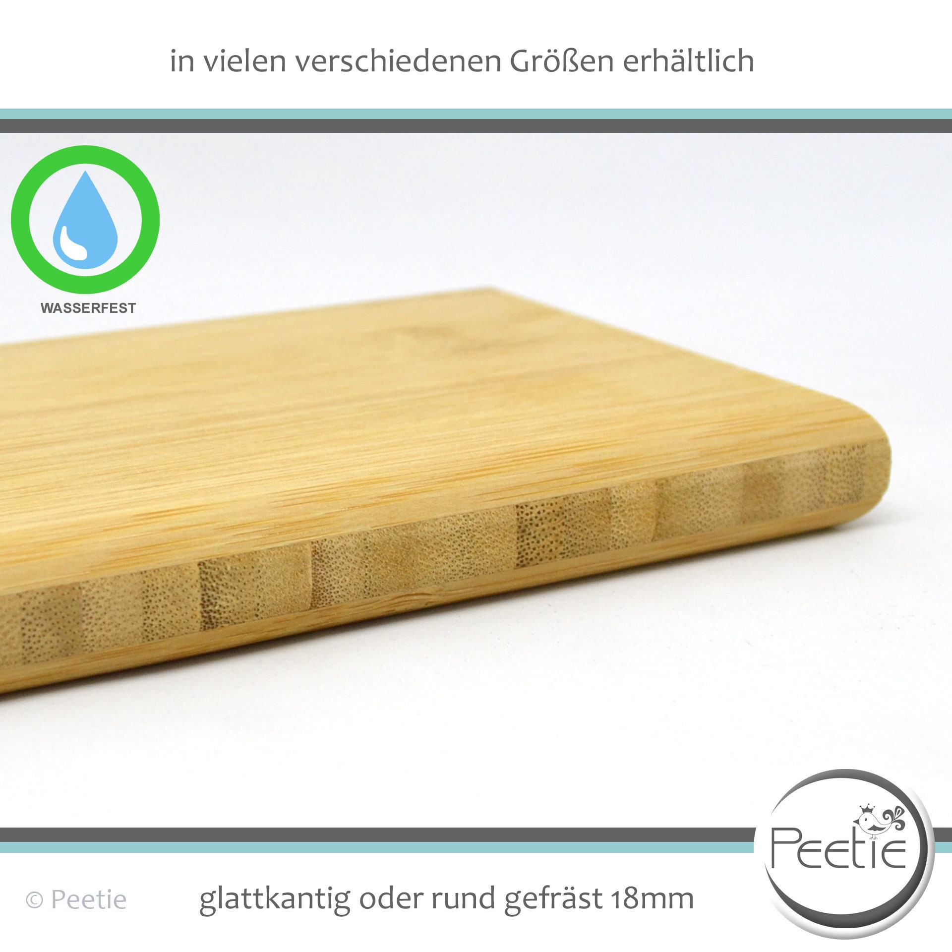 1x Holzplatte Bambus Leimholz 18mm natur Zuschnitt individuell Holz  Tischplatte Regalboden Schneidebrett Hackbrett - Etsy Schweiz