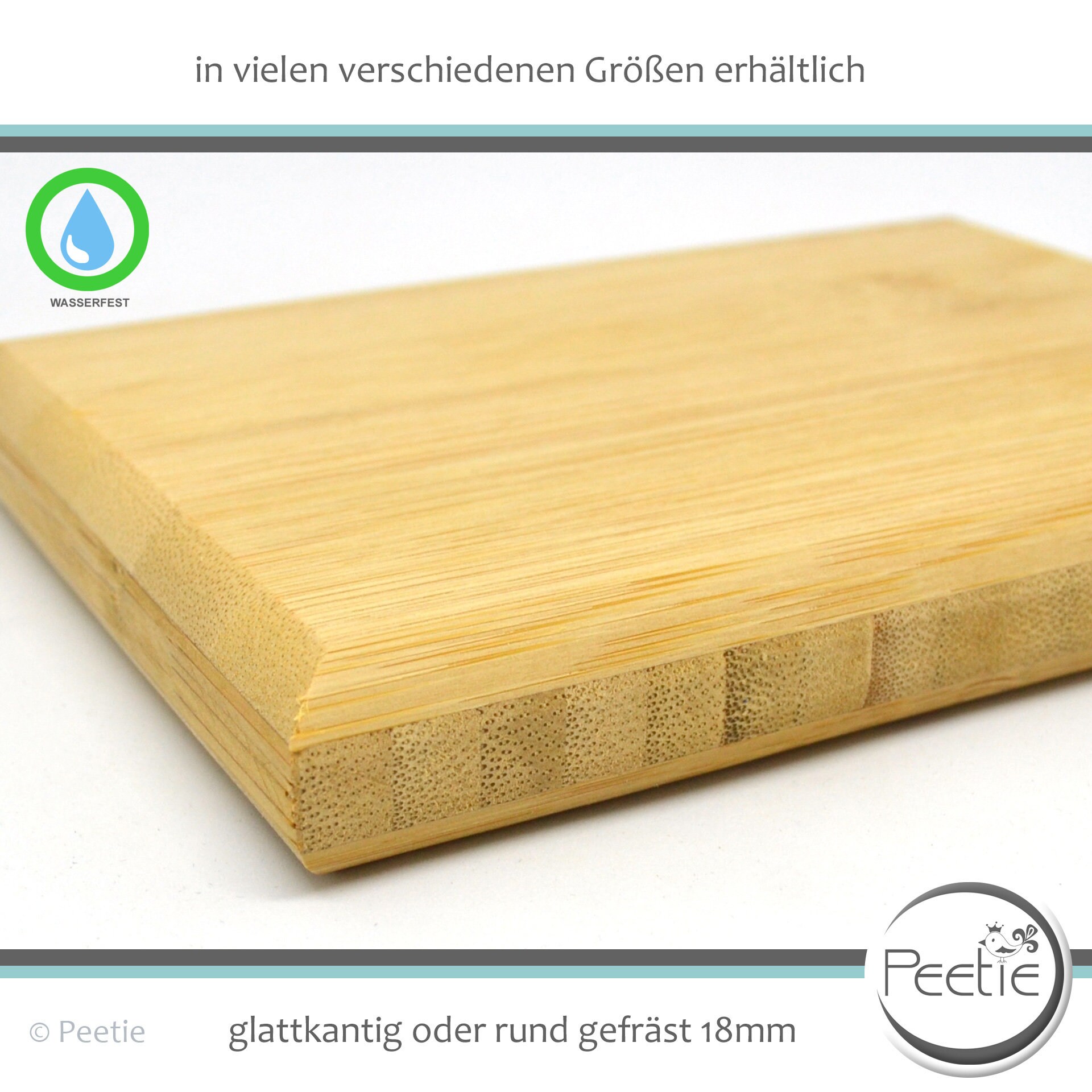 1x Holzplatte Bambus Leimholz 18mm natur Zuschnitt individuell Holz  Tischplatte Regalboden Schneidebrett Hackbrett - Etsy.de