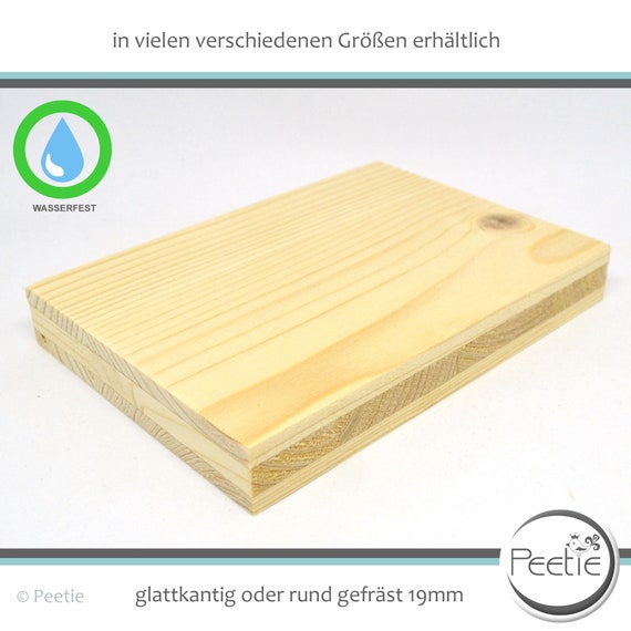1x Holzplatte Fichte Dreischichtplatte 19mm natur Zuschnitt individuell  Holz Tischplatte Regalboden - Etsy sterreich