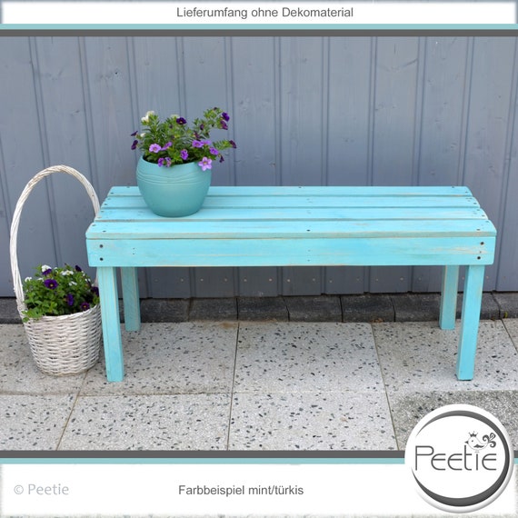 Vintage Shabby Style Bench Bench Wooden Bench Stool Country Etsy