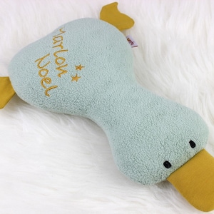 cuddly duck named *Teddy mint"