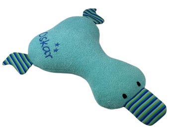 Cuddly duck with name *Terry mint* Cuddly toy