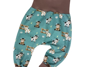 Baby/Child's Harem Pants * Cow Berta * Sizes 56 to 128