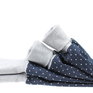 Jeans Pump Pants *Dots dark blue*