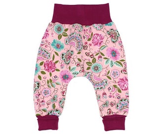 Baby Pants - Children's Pants * Sweat Floral *