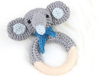 Babyrassel - Greifling - Beißring *Elefant*