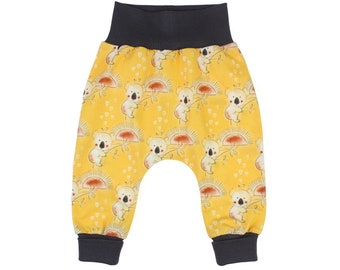 Baby pants - children's pants *Koala yellow*