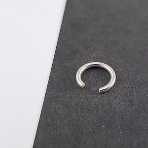 Ear Cuff "Minimalist" BIG / 925 silver earcuff // fake piercing, ear clip, ear cuff, minimalist, ear cuffs, wide ear cuff,