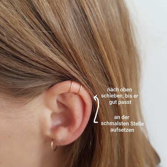 Ear Cuff Gold Filled 