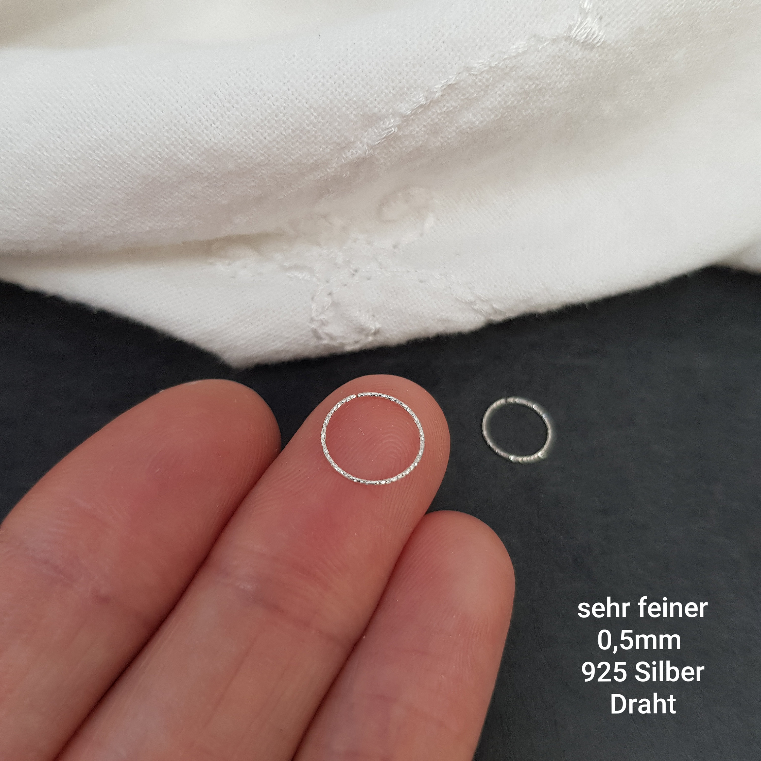 PIERCINGLINE Anello Segmentato Clicker In Acciaio Chirurgico, Doppio - Foto 6