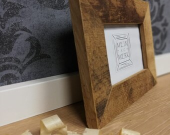 Altholz Bilderrahmen Etsy