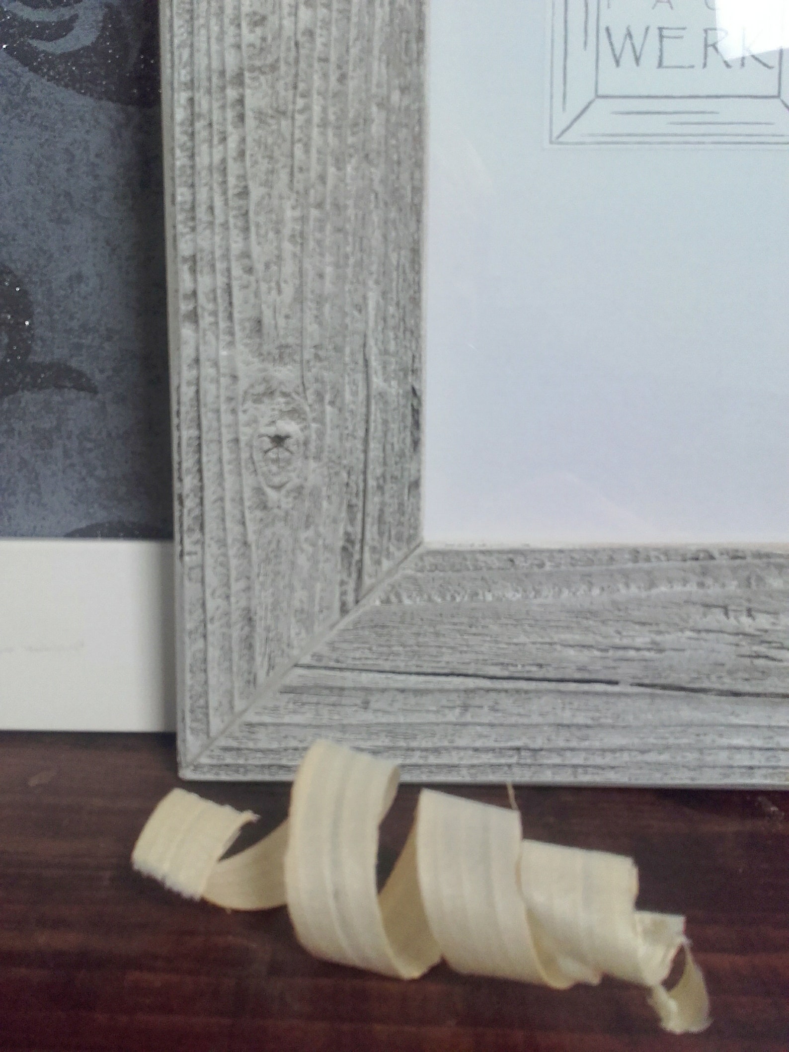 Madetomeasure picture frames white made of upcycling wood Etsy