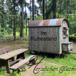 Karte Glückwunsch Ruhestand