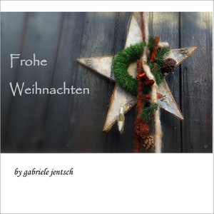 Weihnachtskarte Grußkarte Karte Weihnachten card christmas cartolina di natale carte de noël
