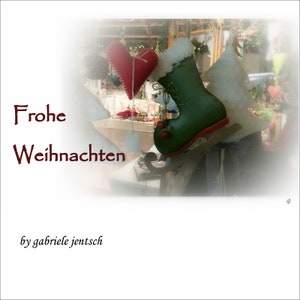 Weihnachtskarte Grußkarte Karte Weihnachten card christmas cartolina di natale carte de noël
