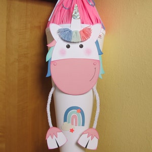 Schoolbag Big Unicorn Pastel