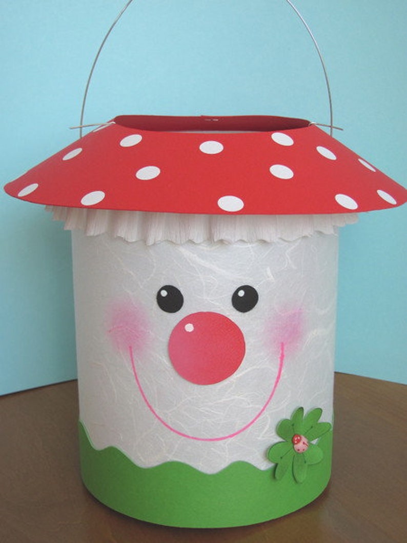 Laterne Fliegenpilz Martinslaterne St. Martin | Etsy