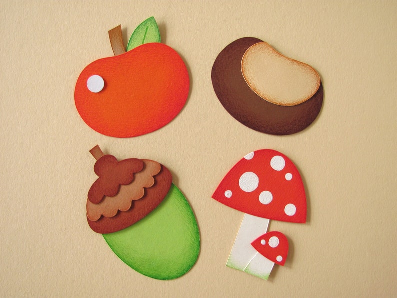 Download Vorlage Fensterbild Eichhörnchen zum Selberbasteln | Etsy