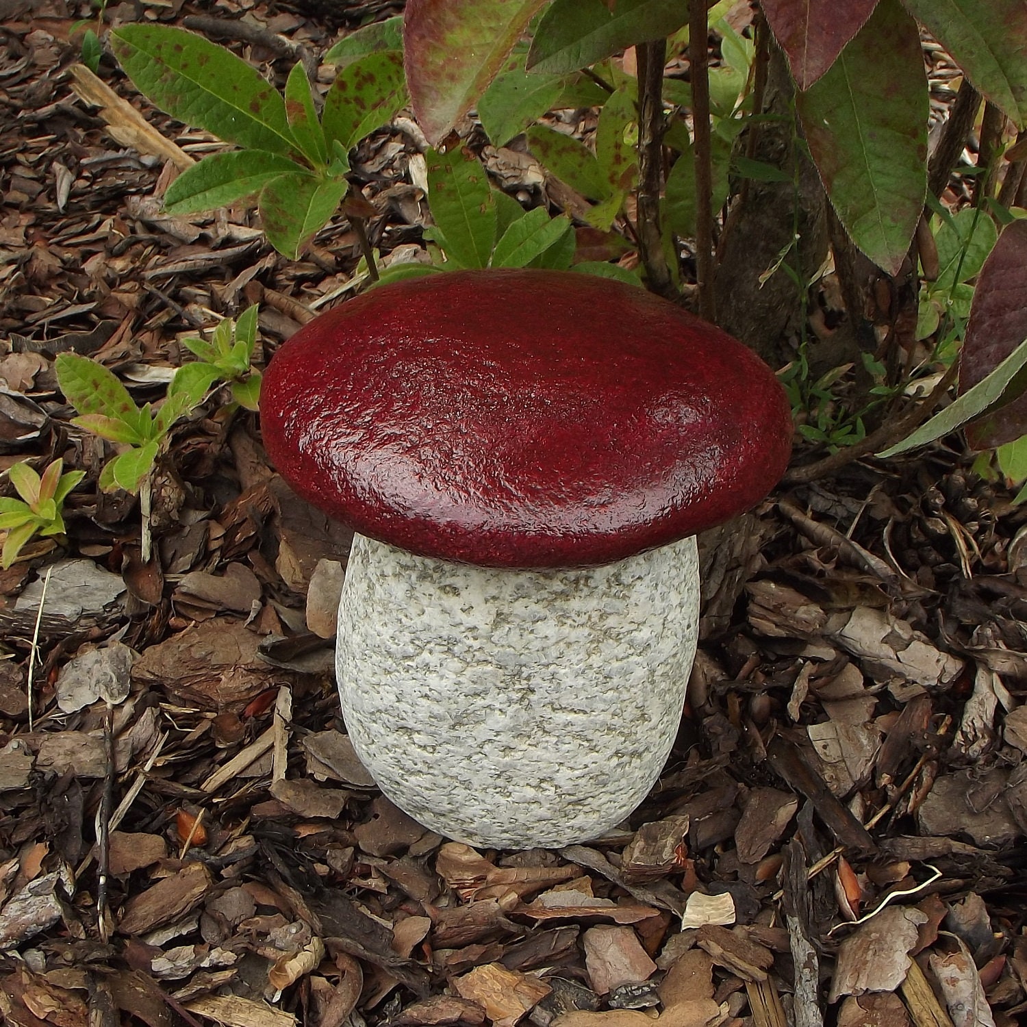 Pilz Pilze aus Granit Gartenpilze aus Granit. Gartdeco | Etsy