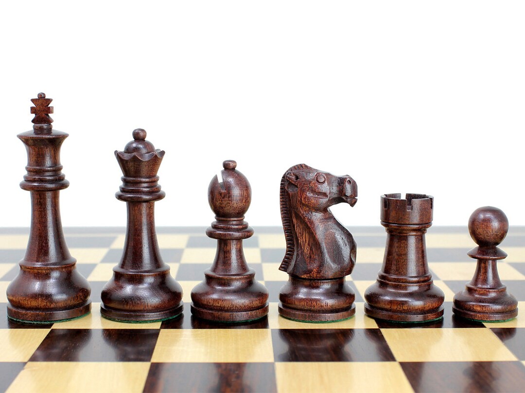Supreme Staunton Tournament Chess Set Pieces King Size: 3-3/4 2 Extra ...