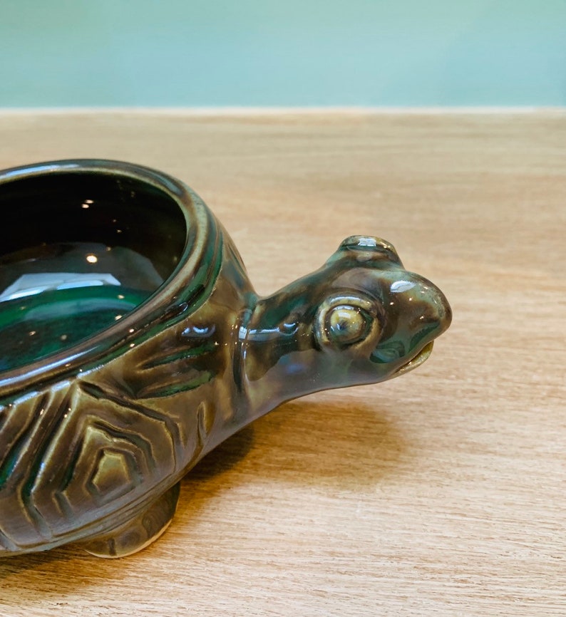 Turtle Bowl for Change Jewelry Food or Succulents in Ceramic or Pottery