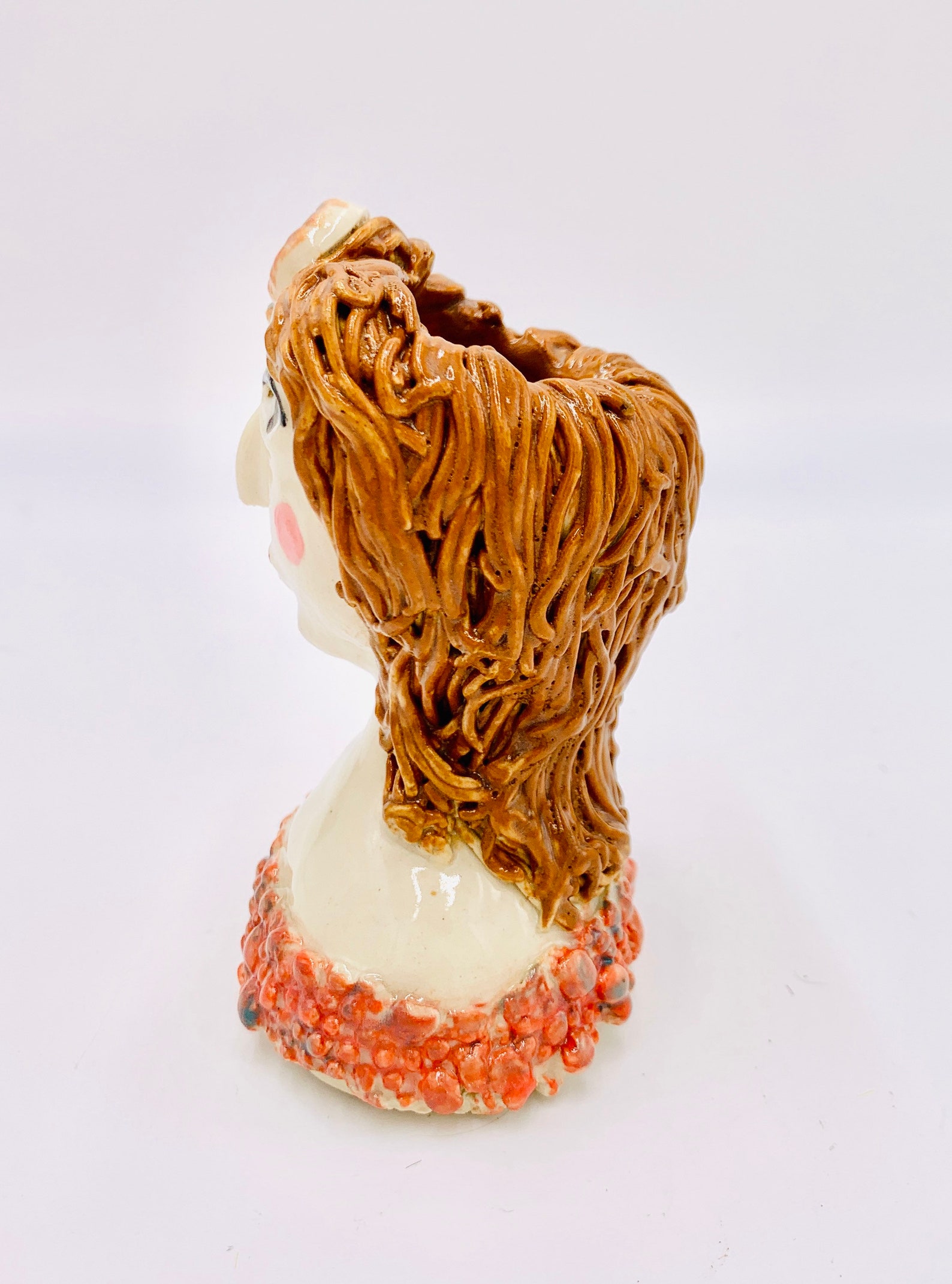 Louie the One Claw Crab and Mermaid Ceramic or Pottery Planter Etsy