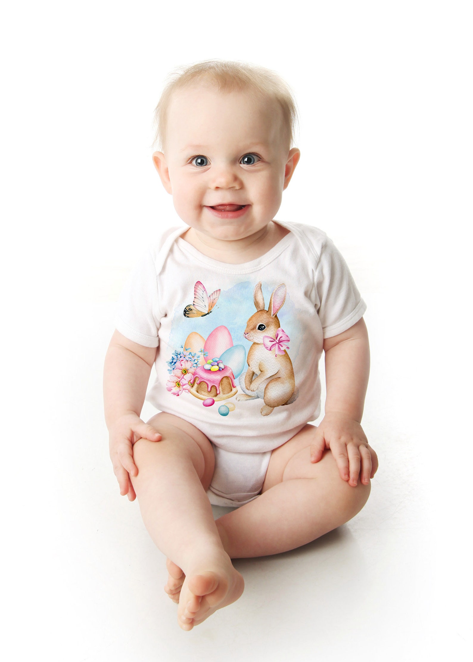 Easter Watercolor Bunny Clipart Spring Easter Clipart Easter Etsy