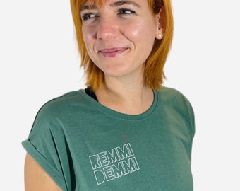 T-Shirt " REMMIDEMMI " mint