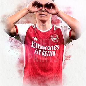 Leandro Trossard-poster | Leandro Trossard-afdruk, sportposter, poster voetbalspeler, kunst aan de muur Leandro Trossard Arsenal-poster