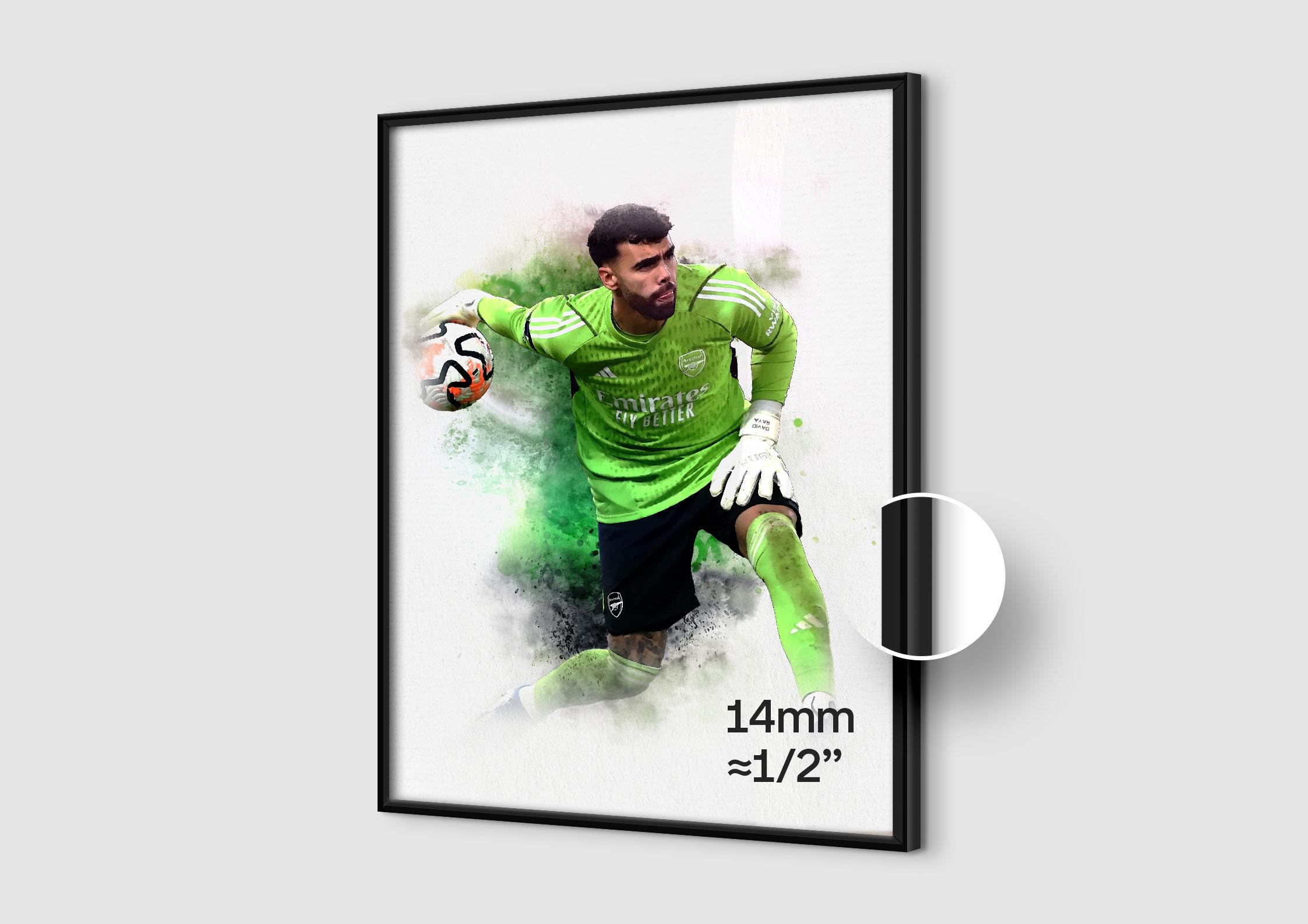 David Raya Poster | David Raya Print, Sports Poster, Football Player ...