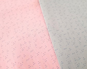 Dots Stoff Baumwolle Baumwollstoff Pünktchen Punkte pastell Schultüte grün rosa