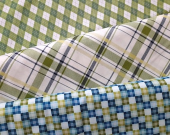 Tessuto cotone tessuto di cotone ragazzi tessuti diamante tessuti di cotone blu verde