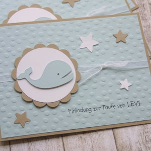 Uitnodiging doopsel walvis doopsel uitnodiging uitnodigingskaart kaart geboorte