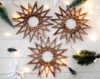 ECD Germany LED Weihnachtslaterne Mit Warmweißes L Produktbild-Vorschau 13