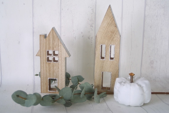 Wooden Houses Christmas Decoration House Decoration Israel - House Wooden Christmas Decoration Etsy