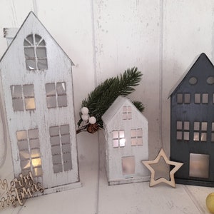 Houses LED Light Lantern Light Houses House Decoration Christmas Decoration Christmas Decoration Christmas Decoration