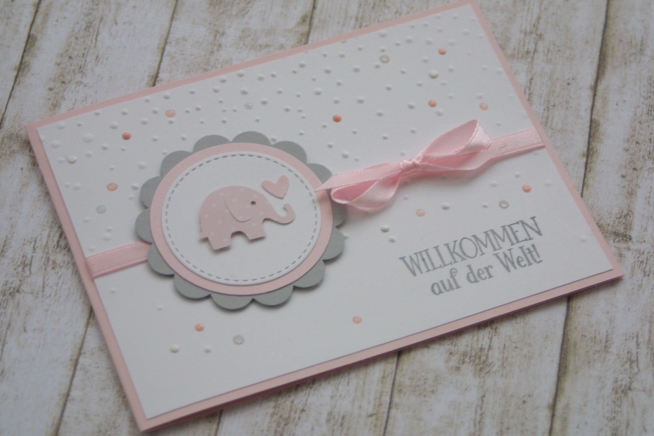 Glückwunschkarte Baby Karte Geburt Mädchen | Etsy