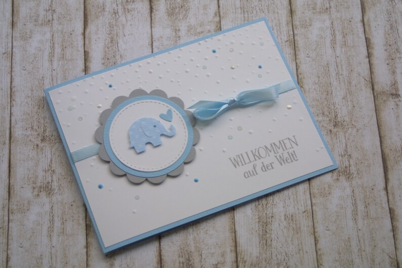 Baby Karte Geburt Glückwunschkarte | Etsy