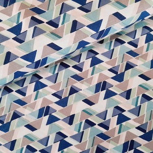 Tessuto di cotone tessuto di cotone tessuti geometrici tessuto scuola cono