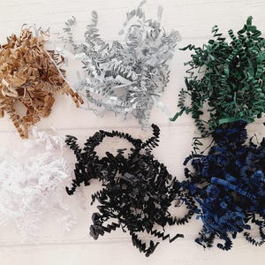 Materiale di riempimento in lana di carta, materiale da imballaggio per regali, decorazione di carta da imballaggio