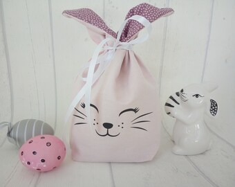 Paasmand Paastas Tassen Paasmand Kids Bunny Paashaas Stof Stof Konijn Paasmand Paasmand Paasnest